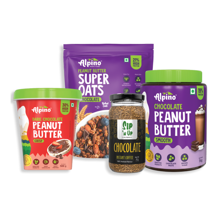 CHOCOLATEY TREAT COMBO - High Protein, Healthy Fats, Super Diet - Mega Saver Pack