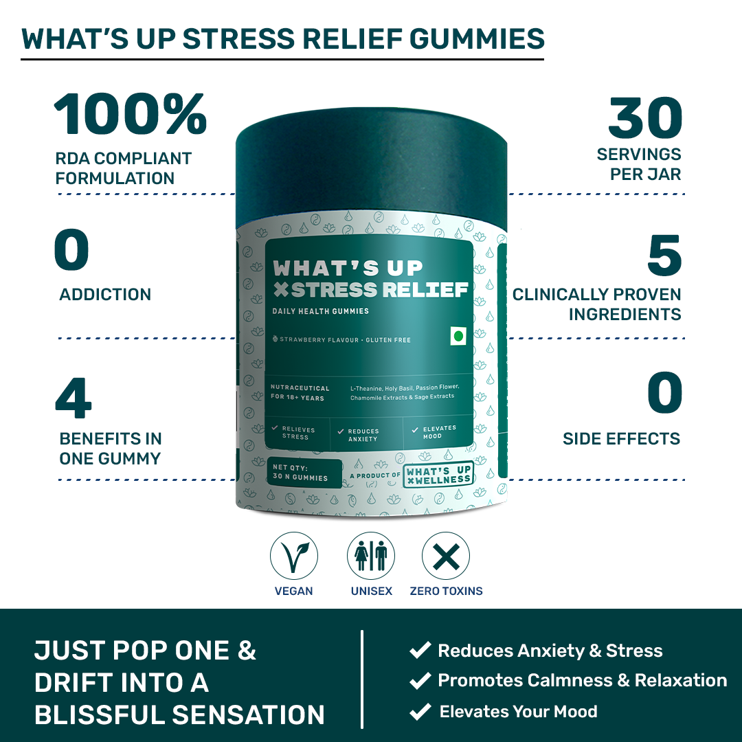 What's Up Stress Relief Gummies