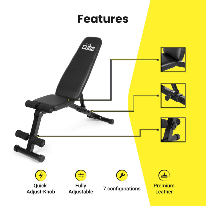 Adjustable Gym Bench | Foldable Gym Bench