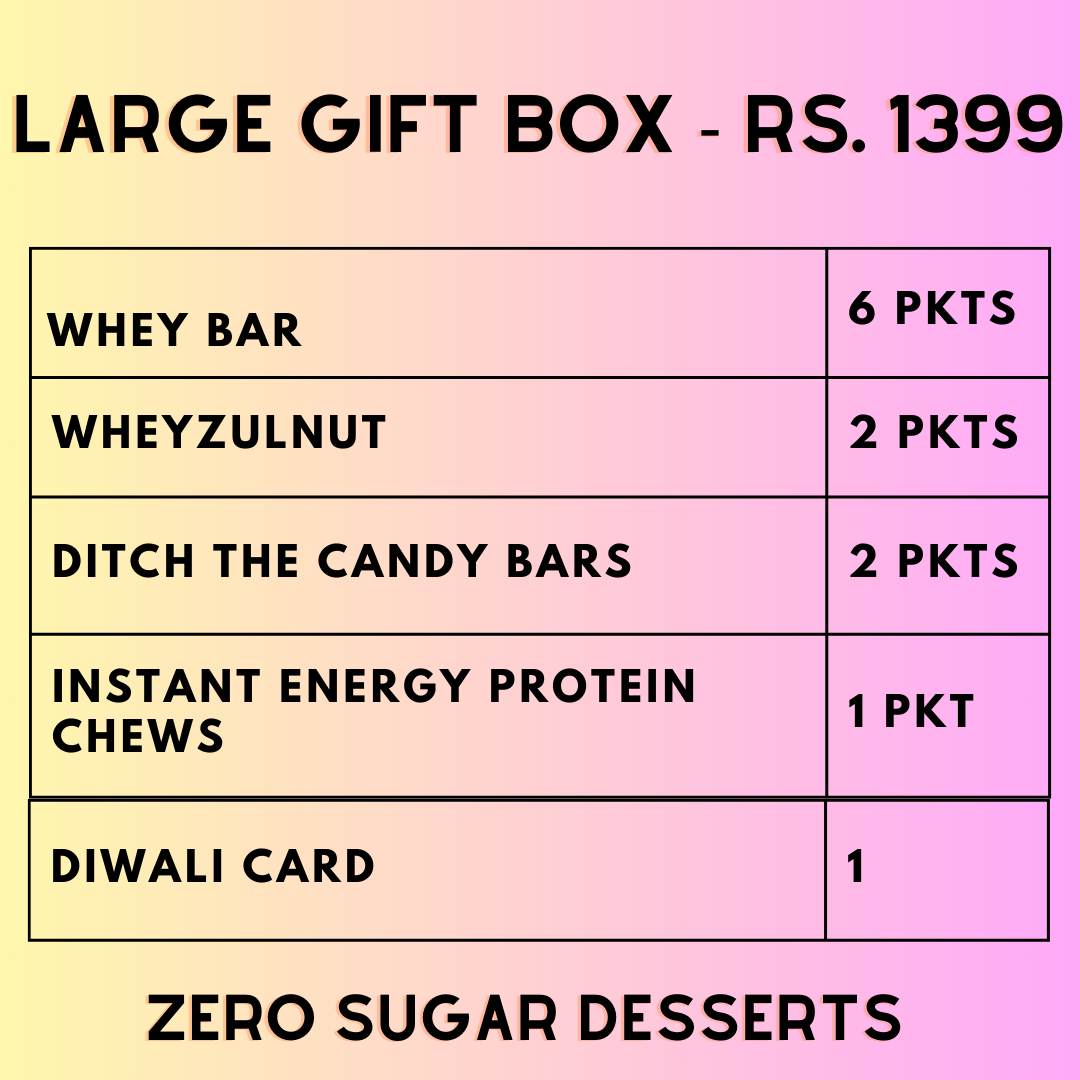 Zero sugar - Gift hamper for Diwali (small)
