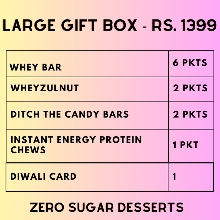 Zero sugar - Gift hamper for Diwali (small)