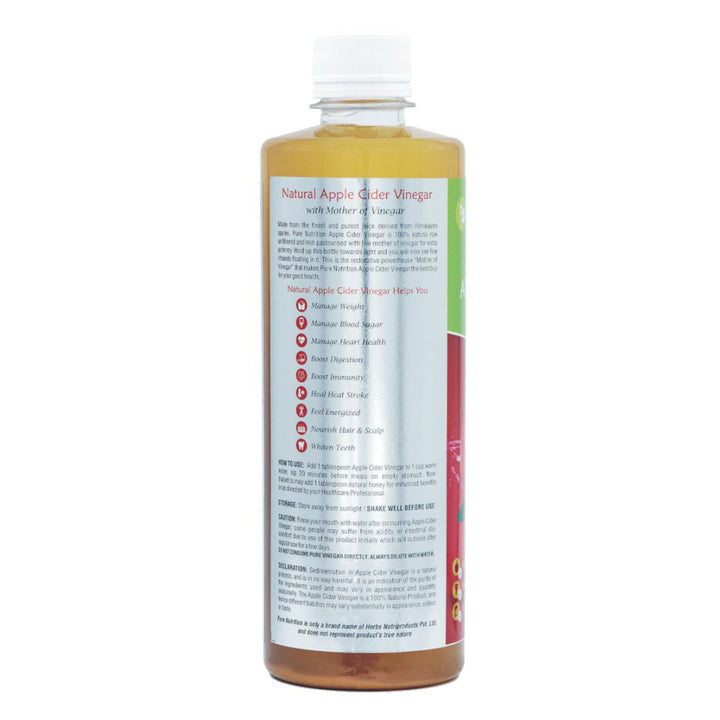 Raw Apple Cider Vinegar Liquid - 500ml
