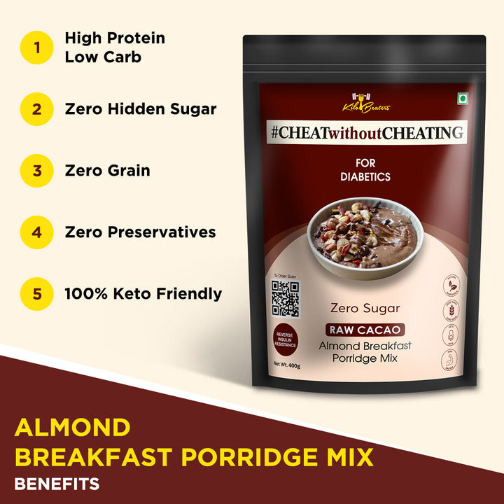 Chocolate Almond Breakfast Porridge Mix