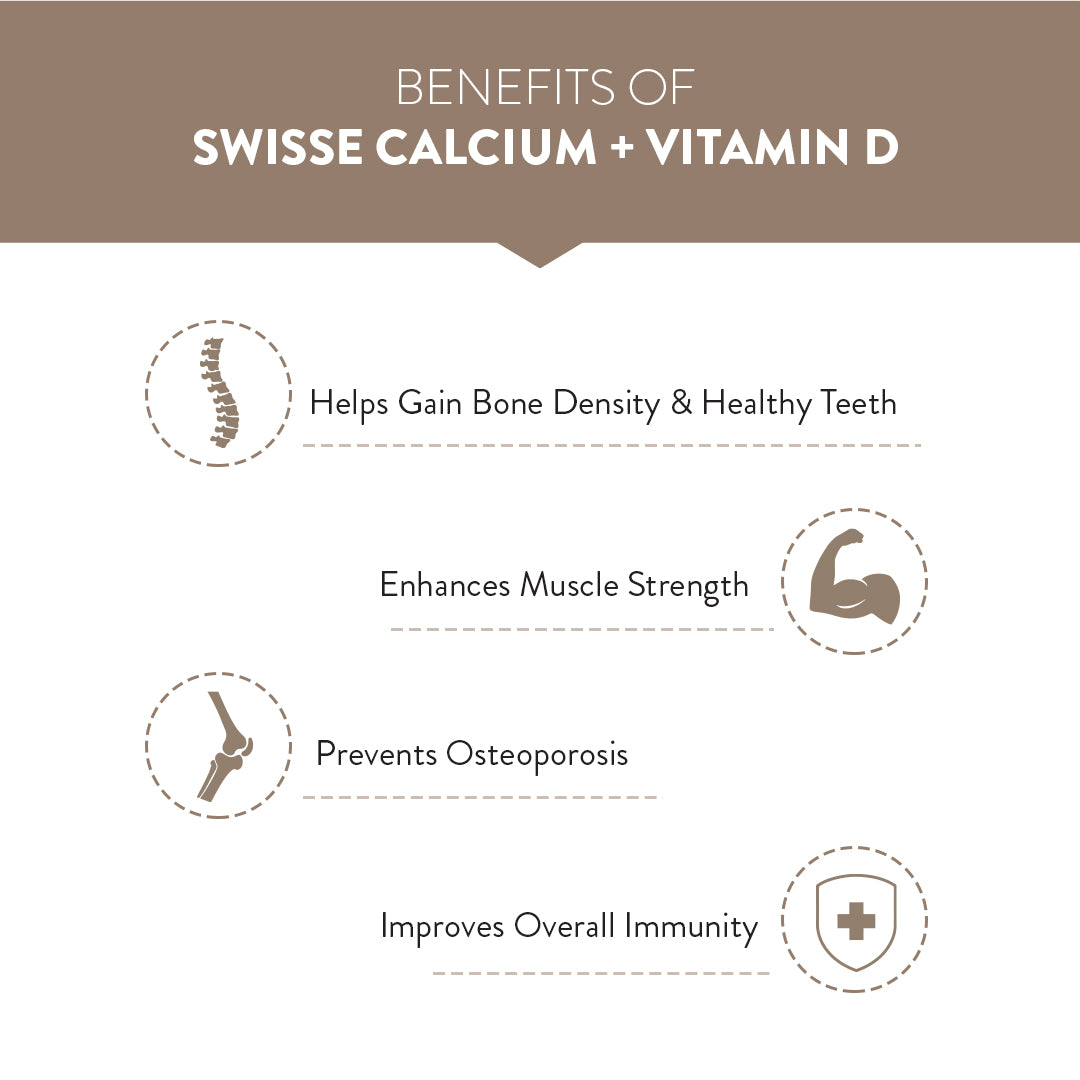 Swisse Vegan Calcium & Vitamin D