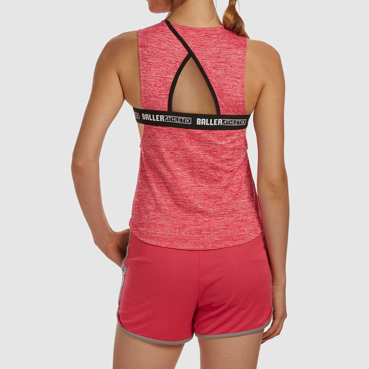 Cut Out Tank - Pink