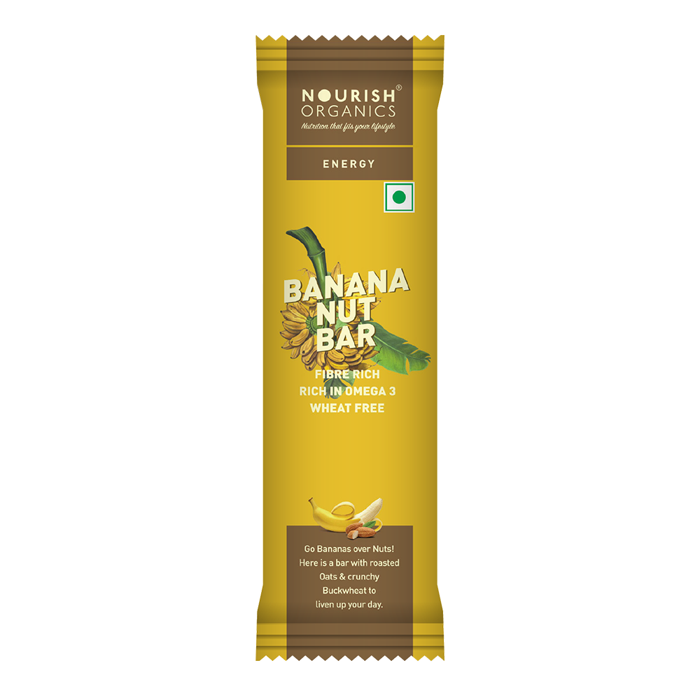Banana Nut Bar (Pack of 6)