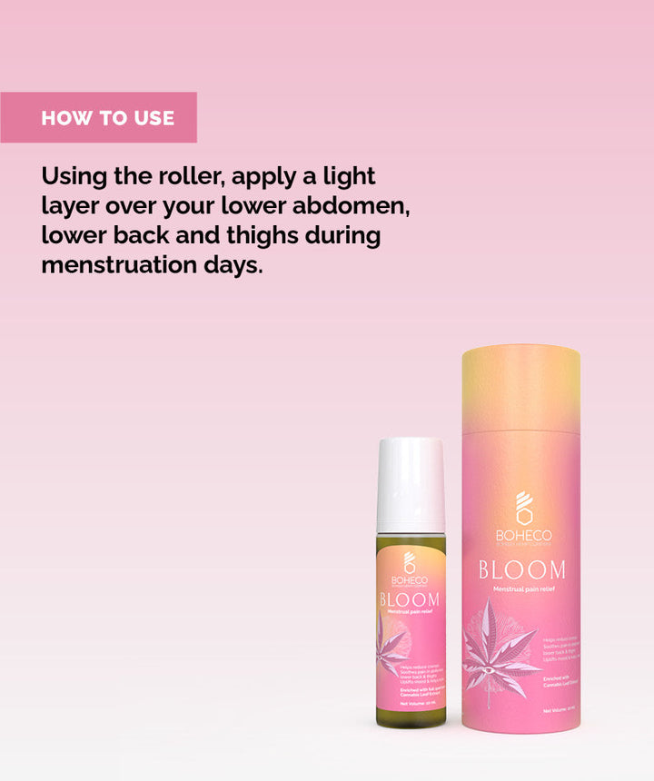 BLOOM - Menstrual Pain Relief Roll-On - 10 ml