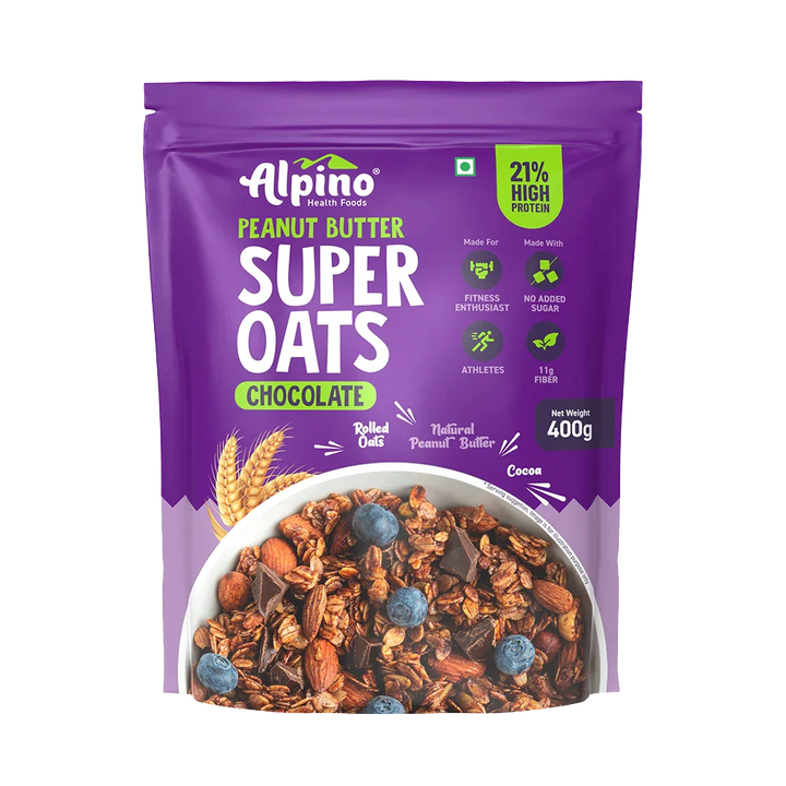 High Protein Super Rolled Oats Chocolate