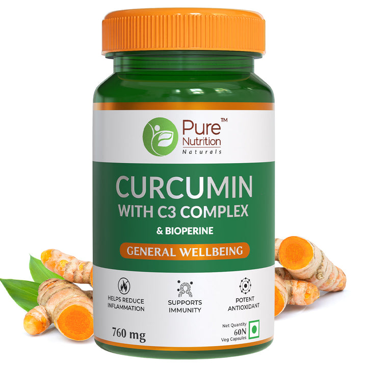 Curcumin with C3 complex - 60 Veg Capsules
