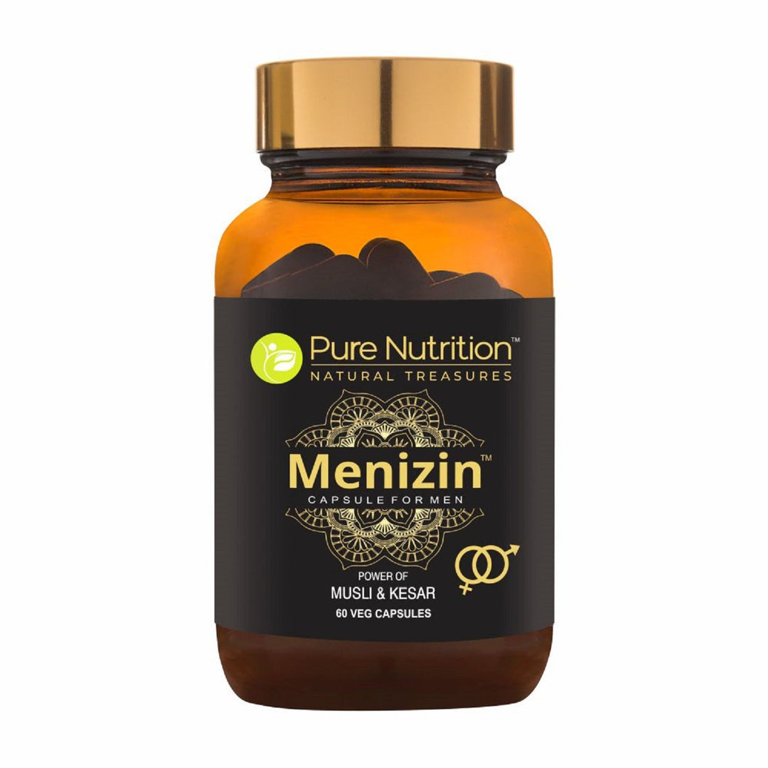Menizin | Vitality Supplement for Men | 60 Veg Capsules