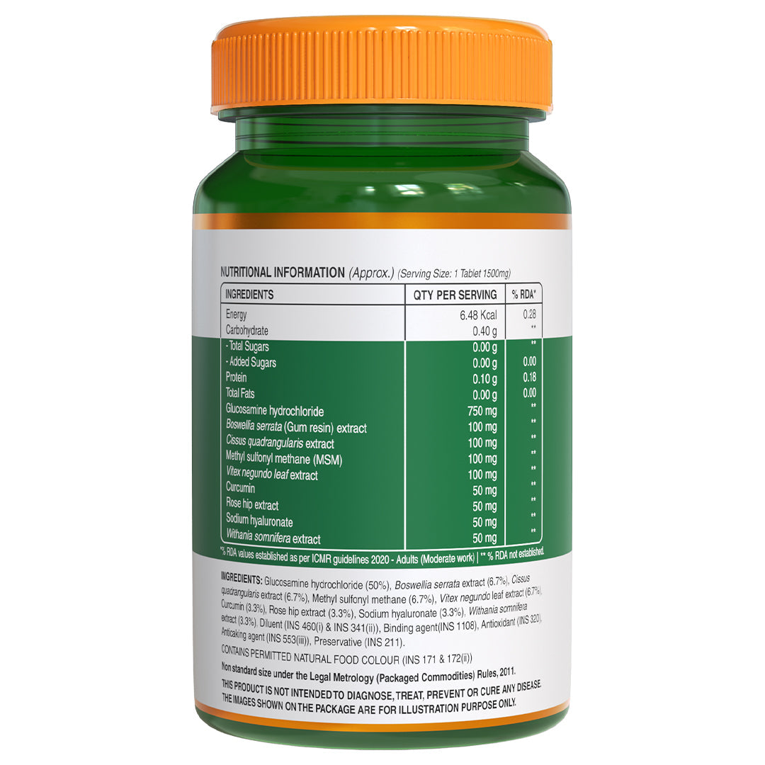 Vegan Glucosamine - 60 Veg Tablets