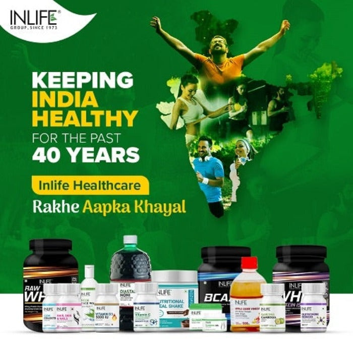 INLIFE Multivitamin &amp; Minerals Supplement for Men - 60 Capsules