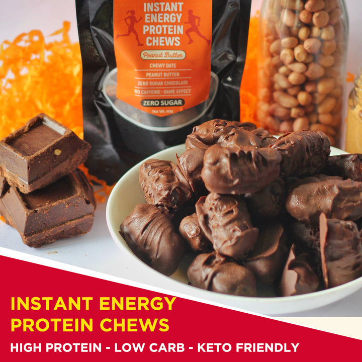 Ditch the Candy Bars & Instant Energy Protein Chews for Fitness Enthusiasts/Weight Watchers