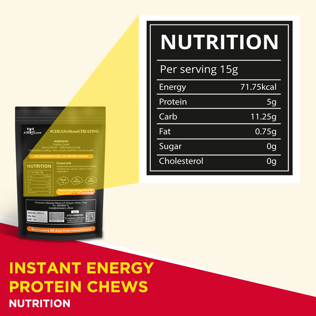 Instant Energy Protein Chews