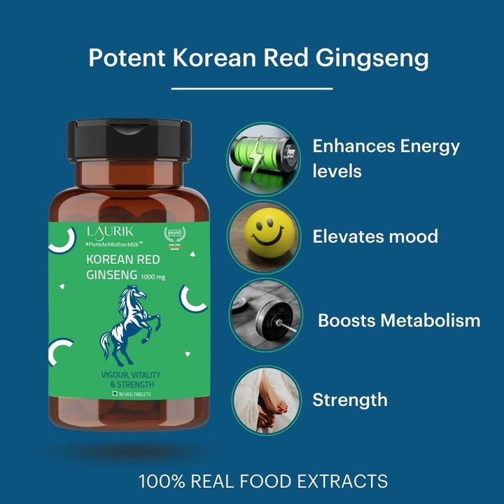 Korean Red Ginseng 1000mg
