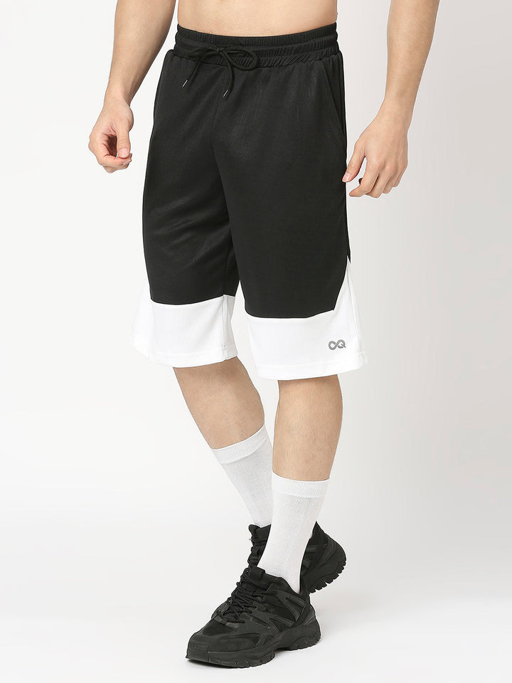 Men's Sports Shorts - Black and White