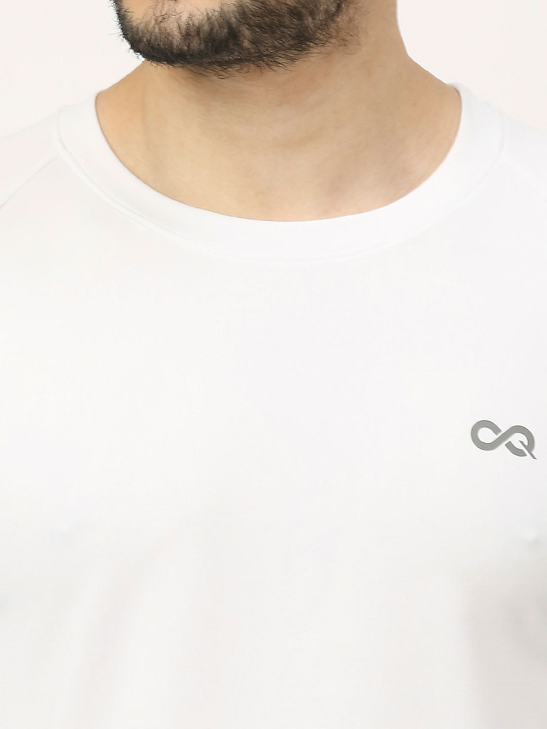 Men's Long Sleeve Sports T-Shirt - White