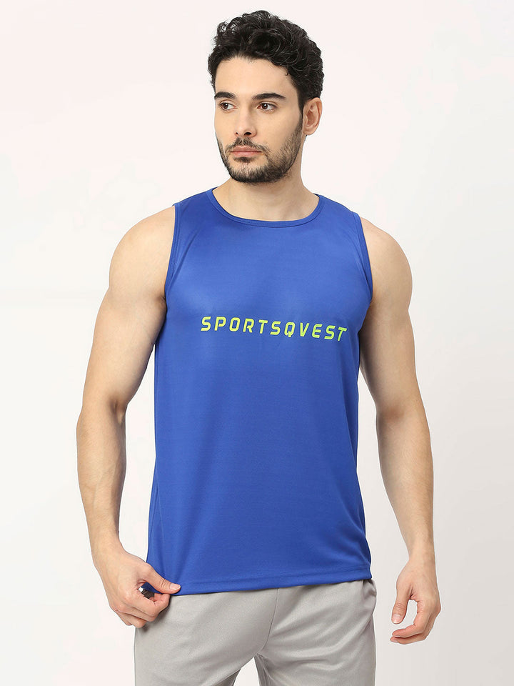 Men's Sports Vest - Royal Blue