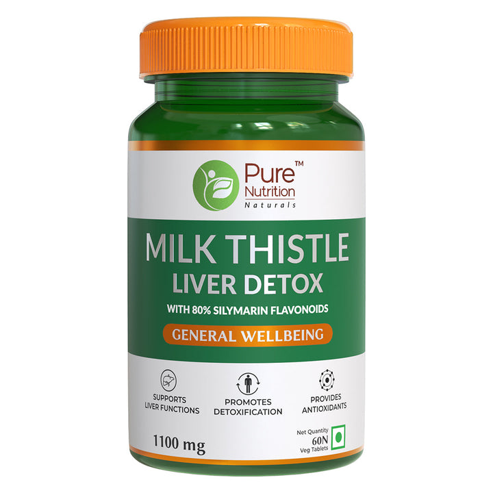 Milk Thistle Liver Detox - 60 Veg Tablets