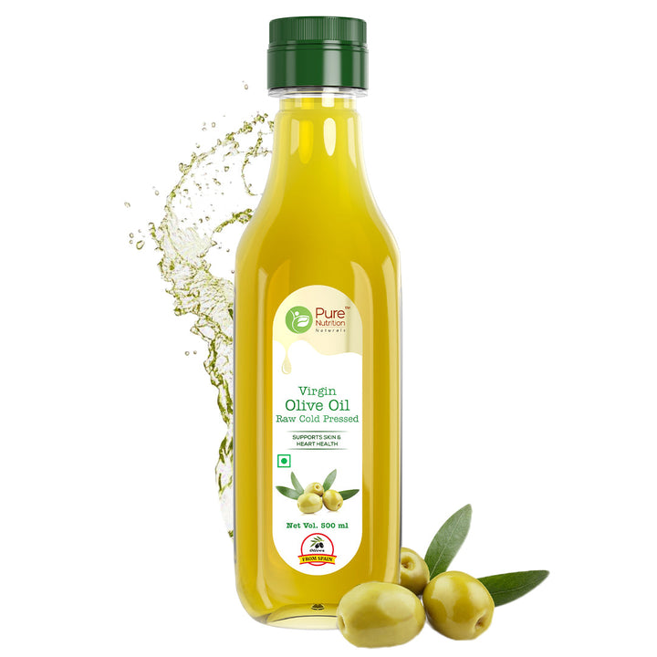 Raw Cold Pressed Virgin Olive Oil Pet bottle - 500 ml