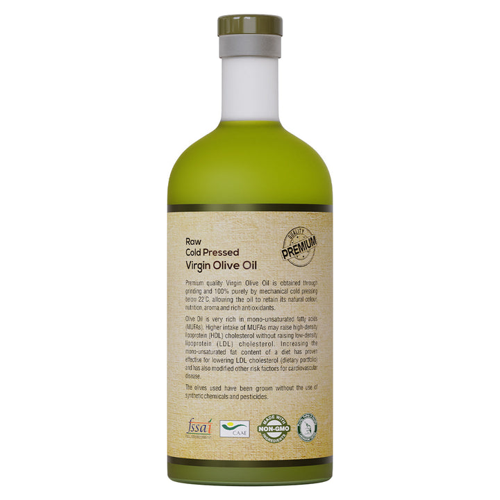 Raw Cold Pressed Virgin Olive Oil - 500ml