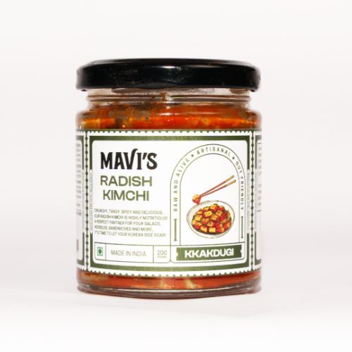 MAVI's Radish Kimchi 200g - Vegan