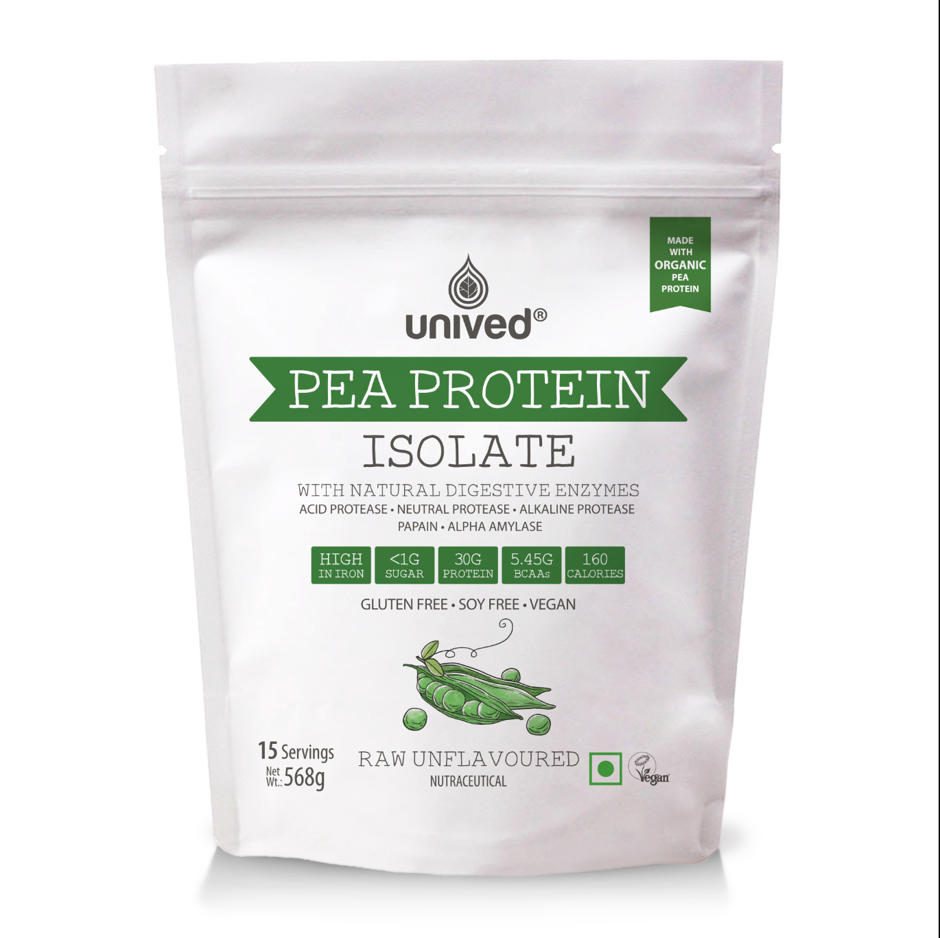 Organic Pea Protein Raw