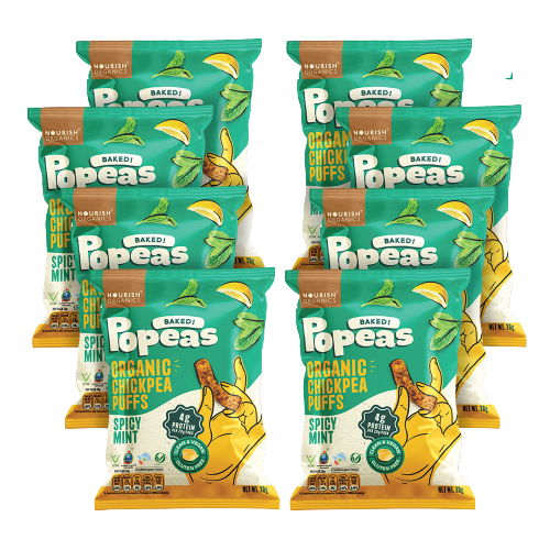 Popeas Mini - SPICY MINT | Pack of 8