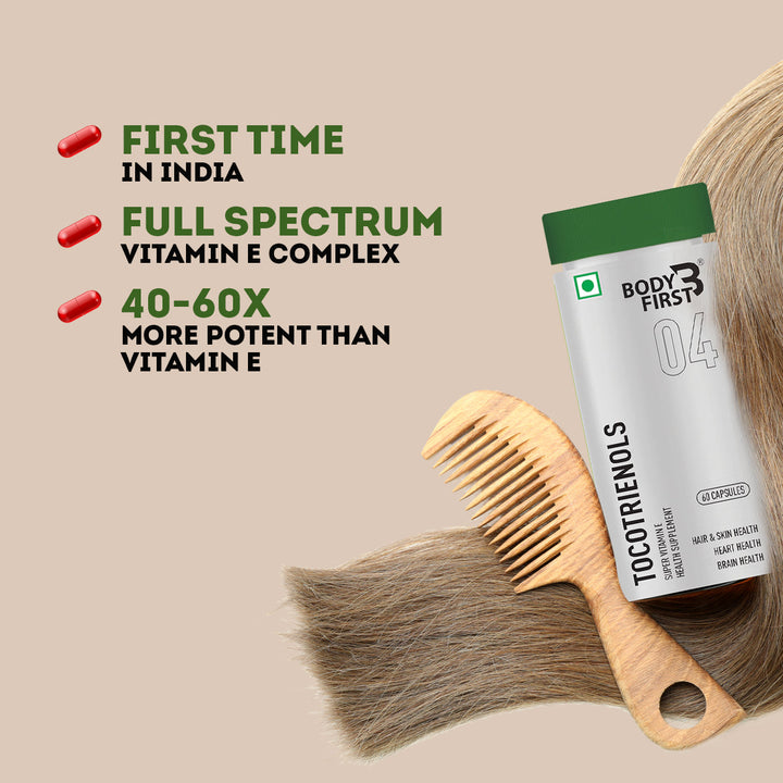 Tocotrienol | Super Vitamin-E | Hair & Skin Benefits