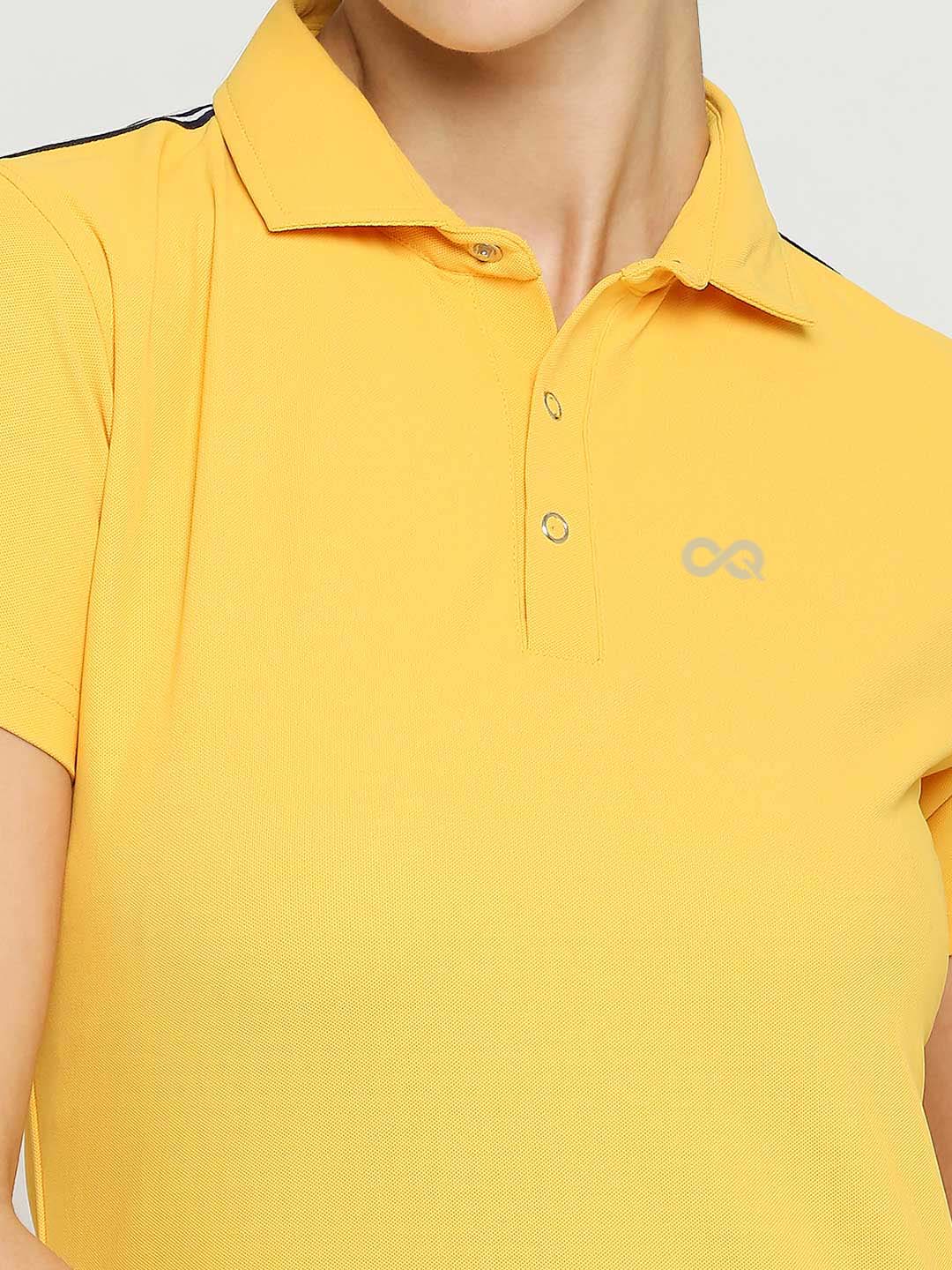 Women's Golf Polo Shirt - Yellow