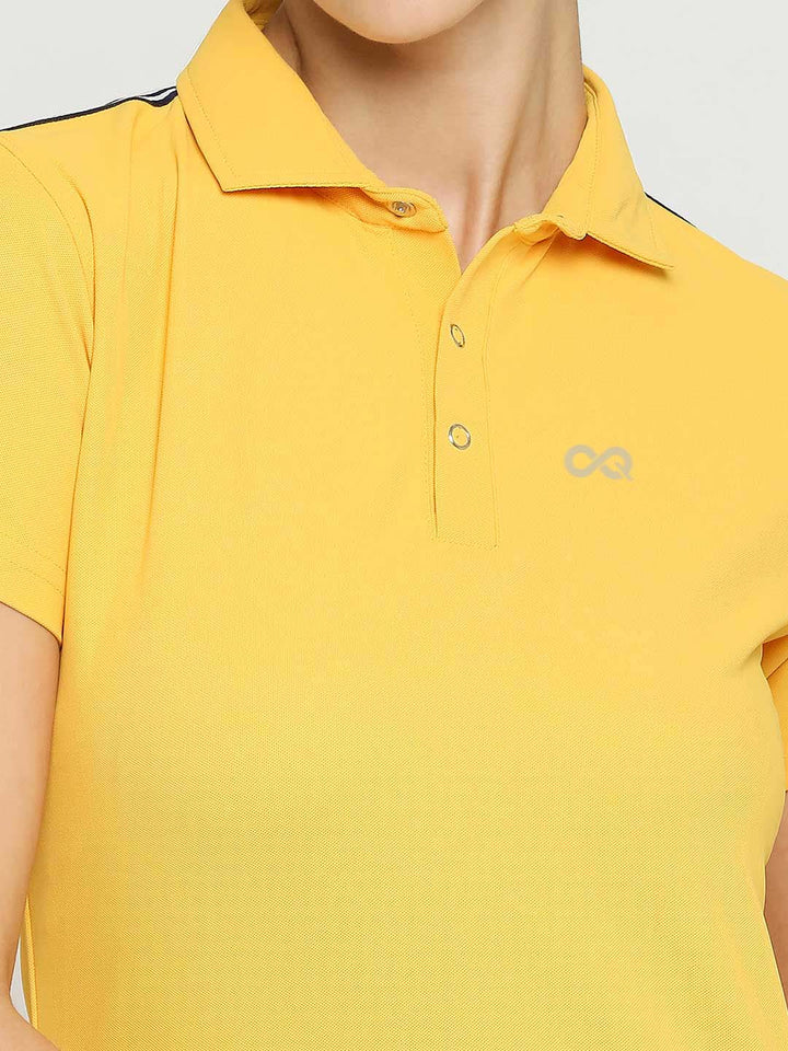 Women's Golf Polo Shirt - Yellow