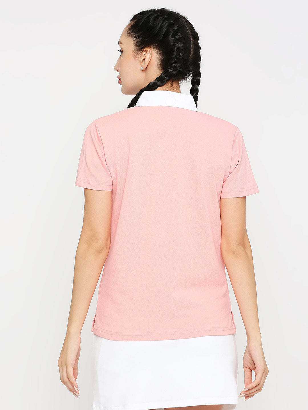 Women's Tennis Polo Shirt - Pink