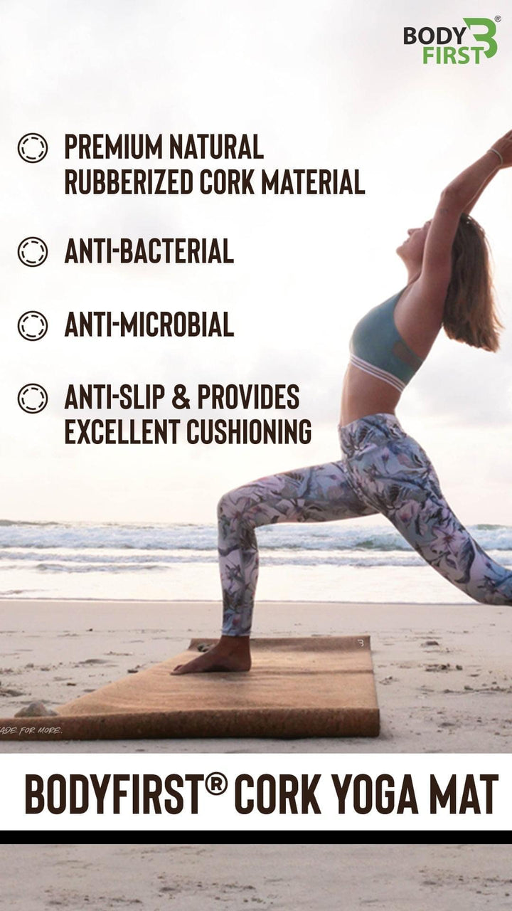 Anti-slip Yoga Mat (2 x 6 Feet, 3mm Thickness)