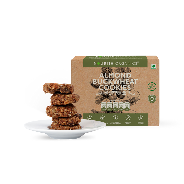 Almond Buckwheat Cookies (Pack of 5x2) - Gluten Free