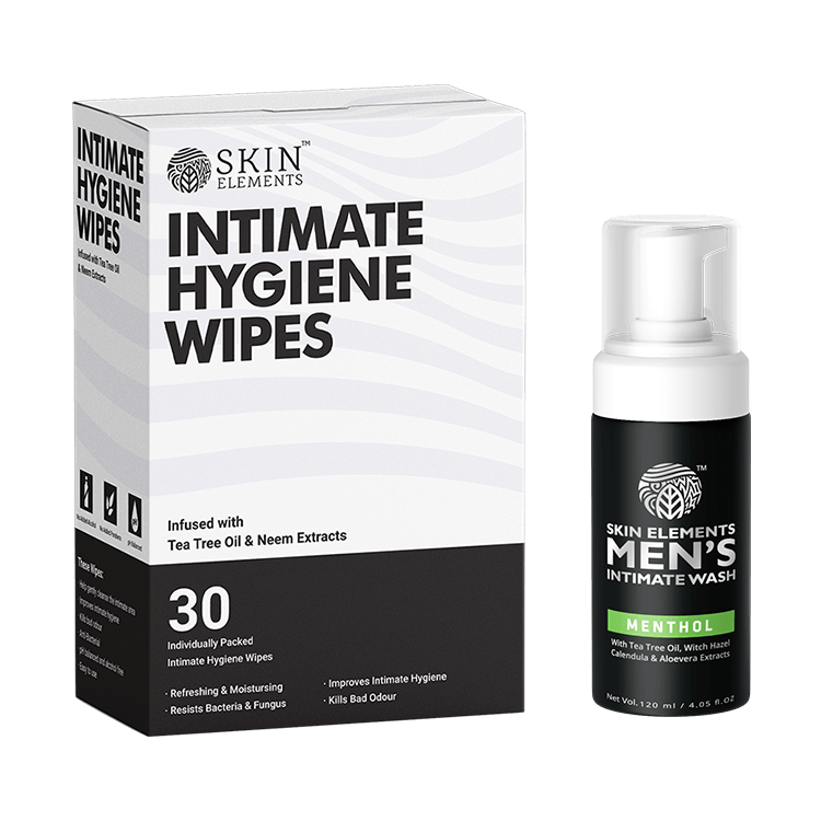 Intimate Care Combo- Intimate Wash+Wipes For Complete Intimate Care